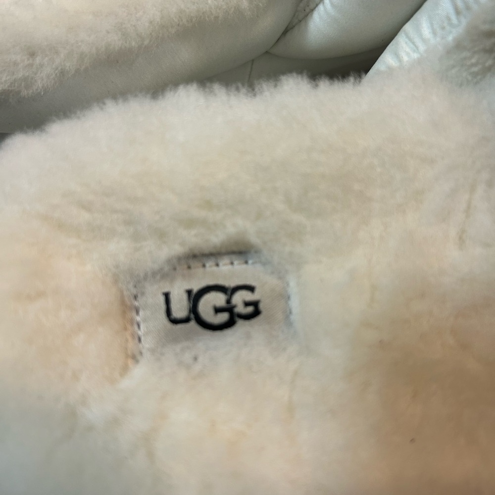UGG Maxi slide LOGO chunky platform sandal  slip on women’s size 9 - Picture 4 of 10